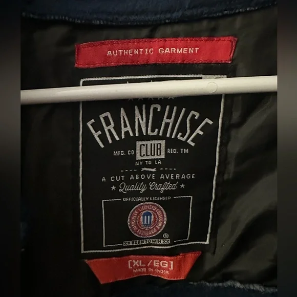 Licensed University of Michigan Zip up hoodie by franchise club. Rare. - Picture 8 of 9